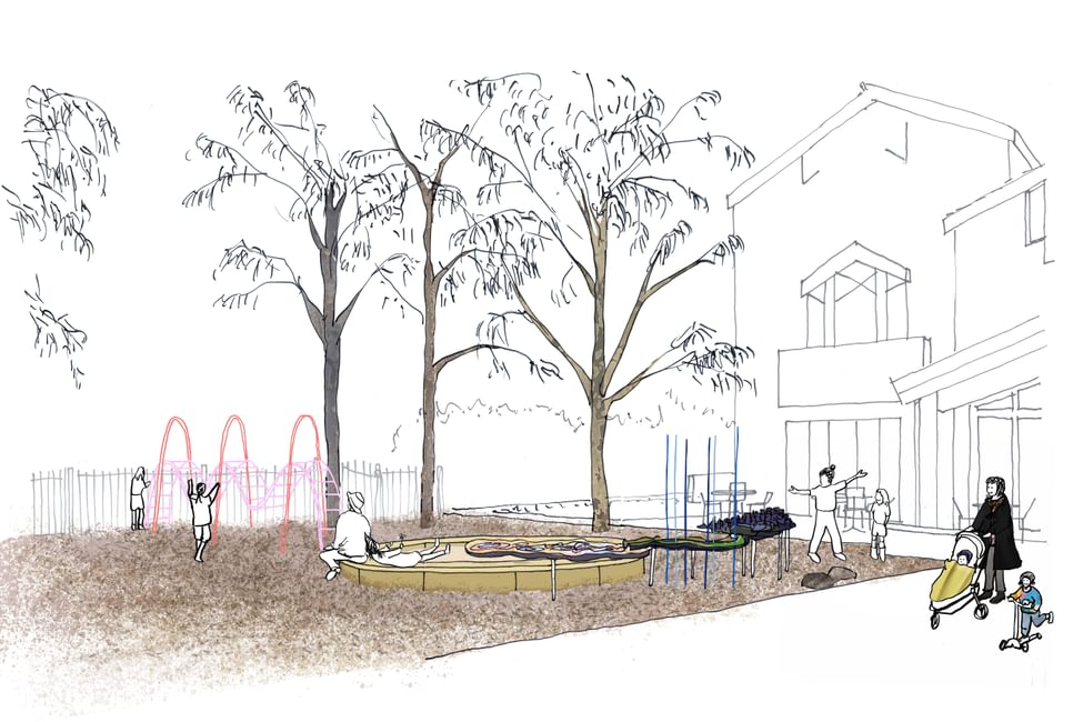 Board Grove Architects The Ringtales Playground 2025 new work for MVCC Courtesy the Designers